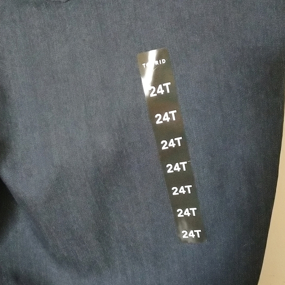 BNWT Torrid High-Rise Jegging Size 24T - Picture 4 of 12